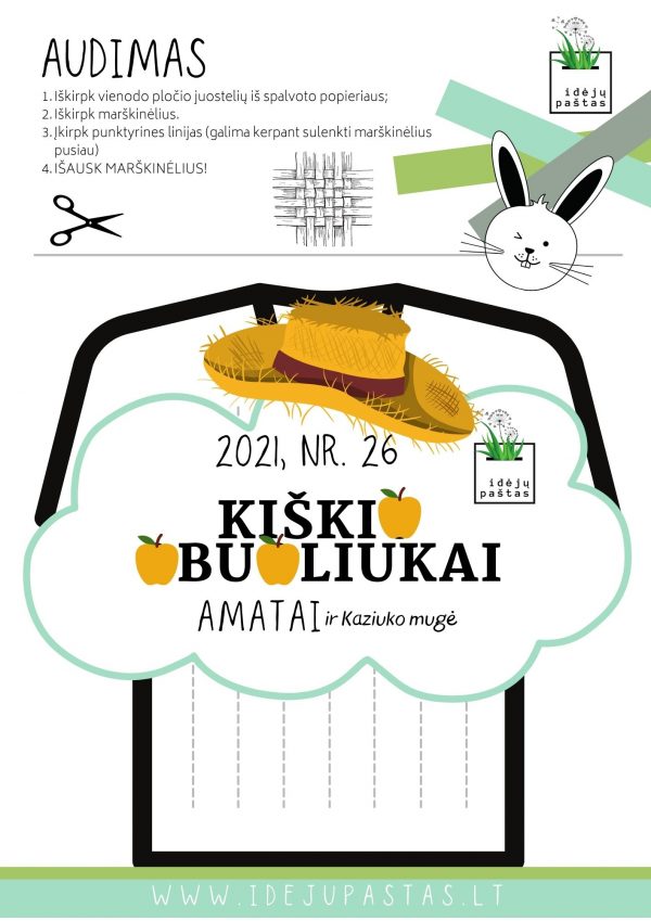 audimas amatas užduotys pdf