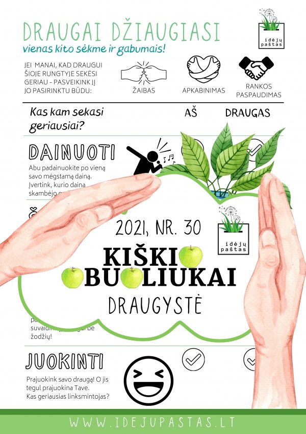 žaidimas su draugu darželinukams pradinukams