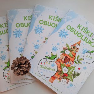 kalėdinės užduotys knygelė