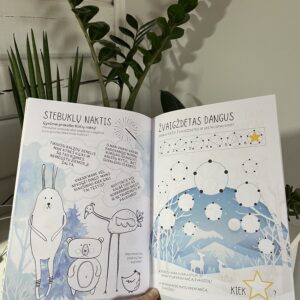 kalėdinės užduotėlės knygelė dovana kalėdoms vaikams
