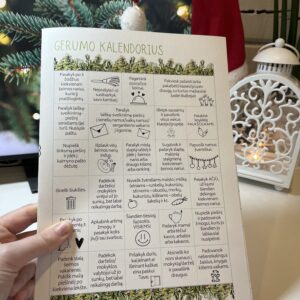 kalėdinės užduotėlės knygelė dovana kalėdoms vaikams