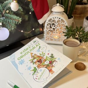 kalėdinės užduotėlės knygelė dovana kalėdoms vaikams