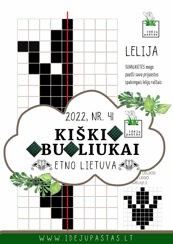 lelijos tautinis raštas