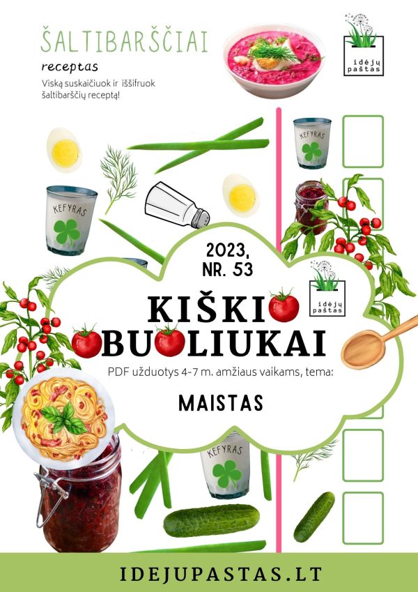 šaltibarščių receptas galvosūkis suskaičiuok kiek pdf vaikams