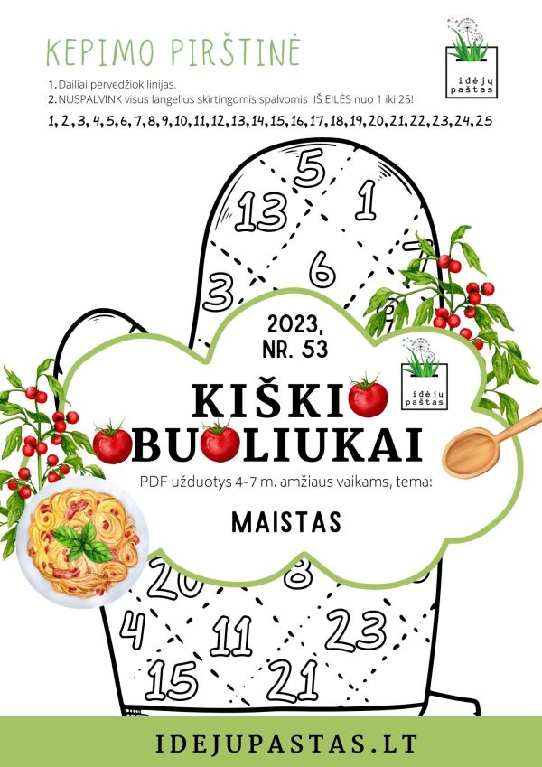 Mokausi skaičiuoti iš eilės skaičių seka užduotis pdf