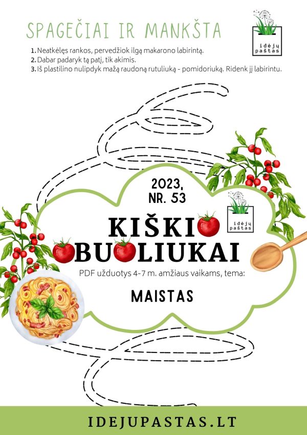 spagečių mankšta vaikams pdf