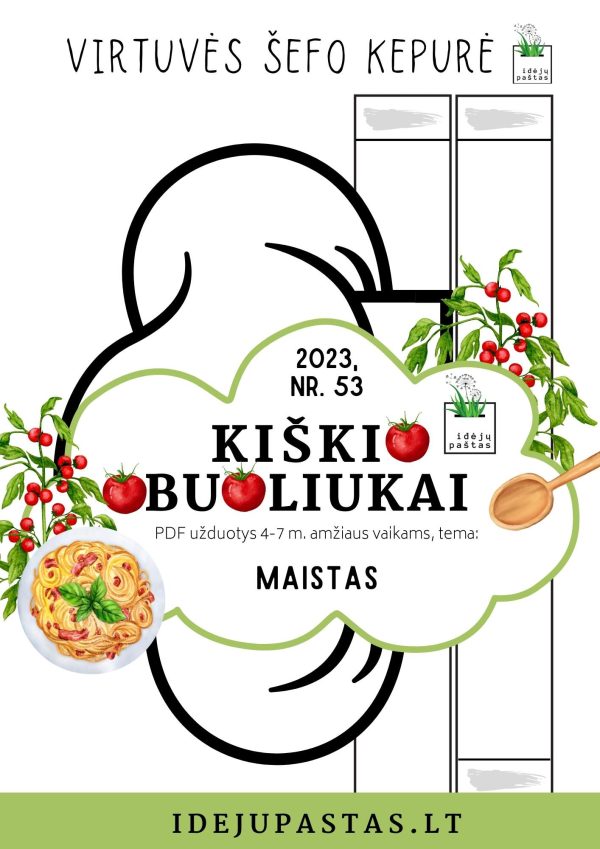 ŠEFO KEPURĖ KARŪNA šablonas pdf