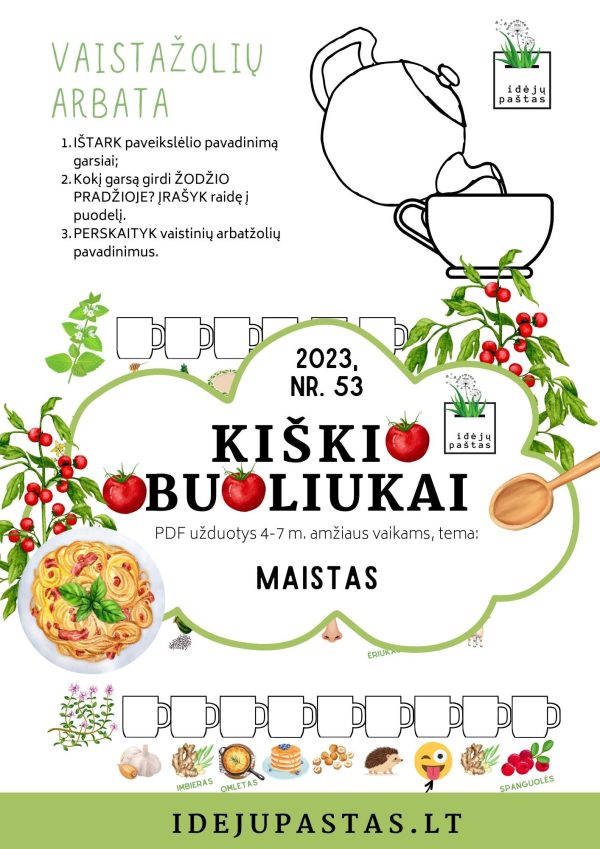 pdf šablonas arbata vaistažolės iššifruok