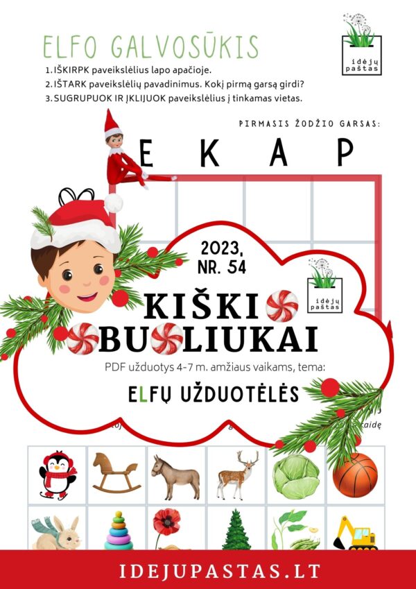 užduotėlės kalėdoms