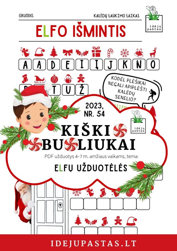 kalėdinis galvosūkis pdf