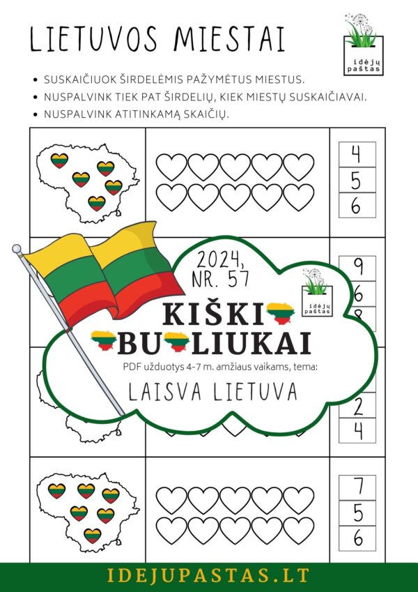 laisva Lietuva vasario 16 kovo 11 užduotys pdf skaičiavimas