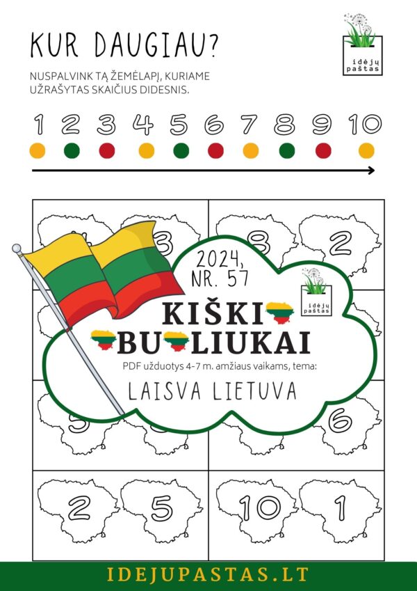 laisva Lietuva vasario 16 kovo 11 užduotys pdf daugiau mažiau
