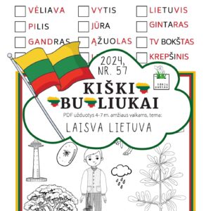 Skaitymas objektų atpažinimas laisva Lietuva vasario 16 kovo 11 užduotys pdf
