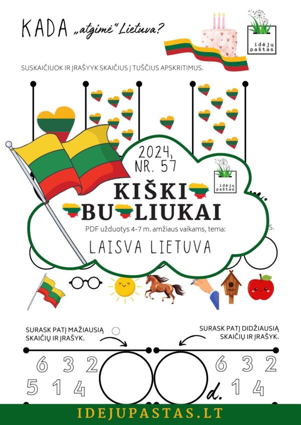 laisva Lietuva vasario 16 užduotys pdf