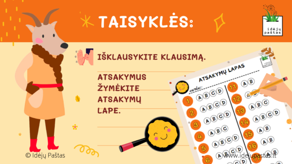 VIKTORINA UŽGAVĖNĖS VAIKAMS DARŽELINUKAMS TRADICIJOS VIKTORINA UŽGAVĖNĖS VAIKAMS DARŽELINUKAMS TRADICIJOS