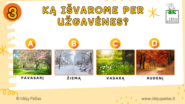 VIKTORINA UŽGAVĖNĖS VAIKAMS DARŽELINUKAMS TRADICIJOS SKAIDRĖS VIKTORINA UŽGAVĖNĖS VAIKAMS DARŽELINUKAMS TRADICIJOS