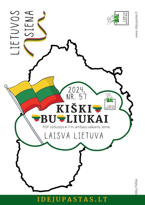 laisva Lietuva vasario 16 kovo 11 užduotys pdf žemėlapis kontūras