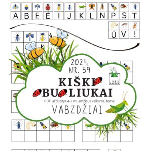 lietuvių liaudies patarlė šifravimo užduotis vaikams pdf kiškio obuoliukai vabzdžiai