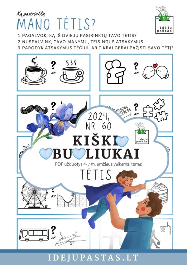 pdf užduotys veiklos kūrybiniai darbeliai šablonai tėčio dienos proga_KIŠKIO OBUOLIUKAI tema TĖTIS_ką pasirinktų tėtis_anketa