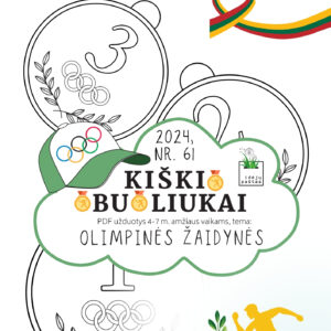OLIMPINĖS ŽAIDYNĖS pdf užduotys vaikams olimpiniai medaliai spalvinti