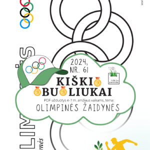 OLIMPINĖS ŽAIDYNĖS pdf užduotys vaikams olimpinė vėliava olimpiniai žiedai spalvinti