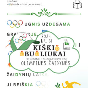 OLIMPINĖS ŽAIDYNĖS pdf užduotys vaikams olimpinė ugnis skaitymo tekstas