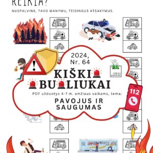 Kiškio obuoliukai pavojinga ar saugu? užduotys vaikams pdf kada skambinti 112