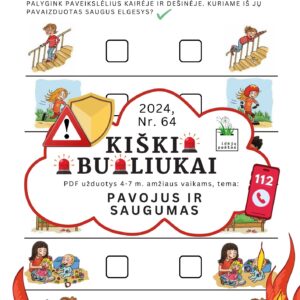 Kiškio obuoliukai pavojinga ar saugu? užduotys vaikams pdf