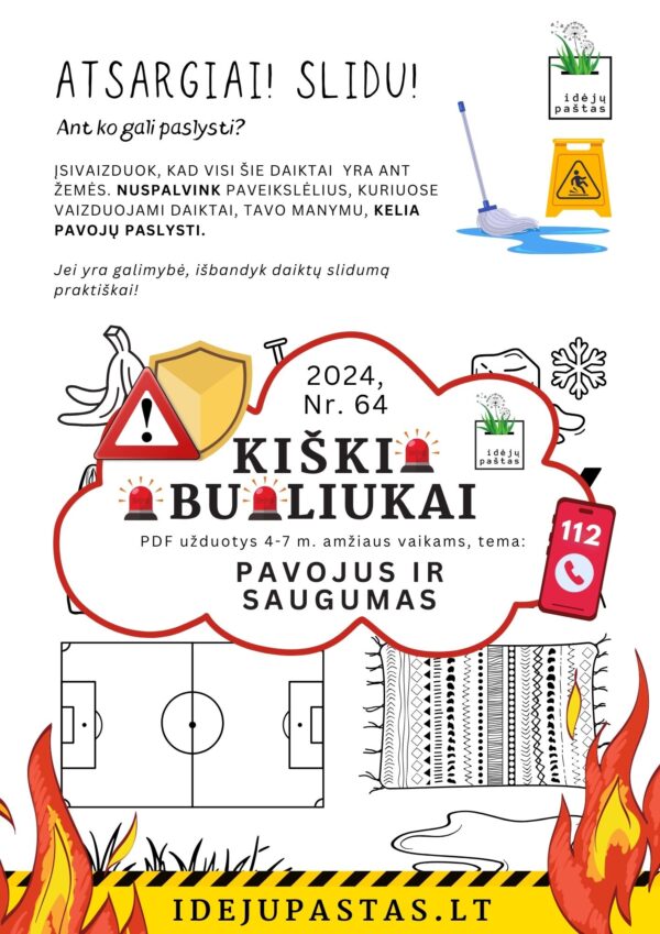 Kiškio obuoliukai pavojinga ar saugu? užduotys vaikams pdf slidu ar neslidu Kiškio obuoliukai pavojinga ar saugu? užduotys vaikams pdf slidu ar neslidu