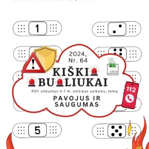 Kiškio obuoliukai pavojinga ar saugu? užduotys vaikams pdf pleistrai