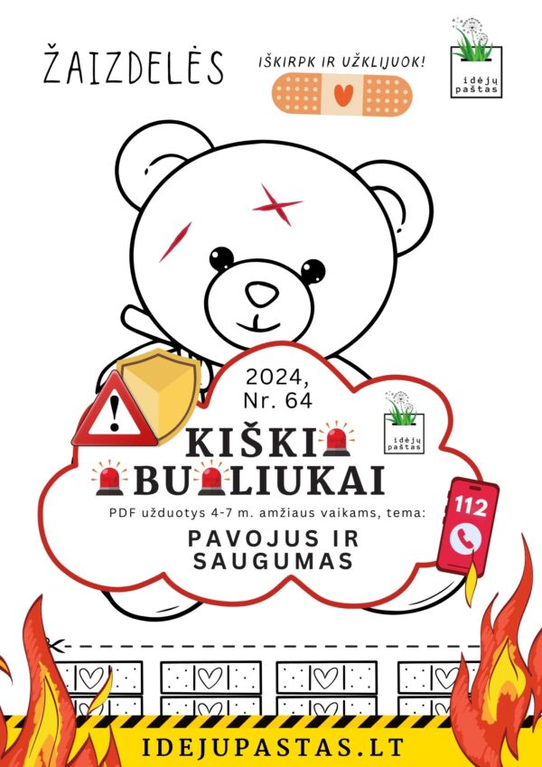 Kiškio obuoliukai pavojinga ar saugu? užduotys vaikams pdf pleistrai kerpu ir klijuoju Kiškio obuoliukai pavojinga ar saugu? užduotys vaikams pdf pleistrai kerpu ir klijuoju