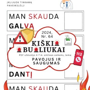 Kiškio obuoliukai pavojinga ar saugu? užduotys vaikams pdf skaitau ką man skauda