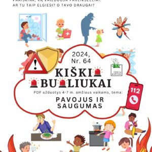 Kiškio obuoliukai pavojinga ar saugu? užduotys vaikams pdf spausdinti