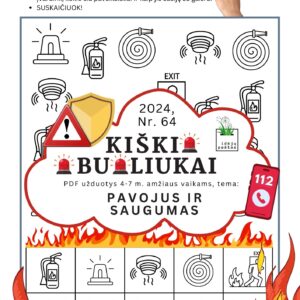 Kiškio obuoliukai pavojinga ar saugu? užduotys vaikams pdf objektų skaičiavimas ugniagesiai