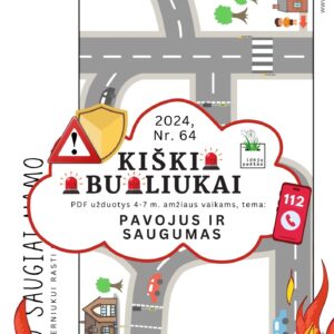 Kiškio obuoliukai pavojinga ar saugu? užduotys vaikams pdf kritinis mąstymas saugus eismas