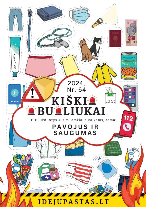 Kiškio obuoliukai pavojinga ar saugu? užduotys vaikams pdf išgyvenimo reikmenys kuprinė kūrybinis darbelis Kiškio obuoliukai pavojinga ar saugu? užduotys vaikams pdf išgyvenimo reikmenys kuprinė