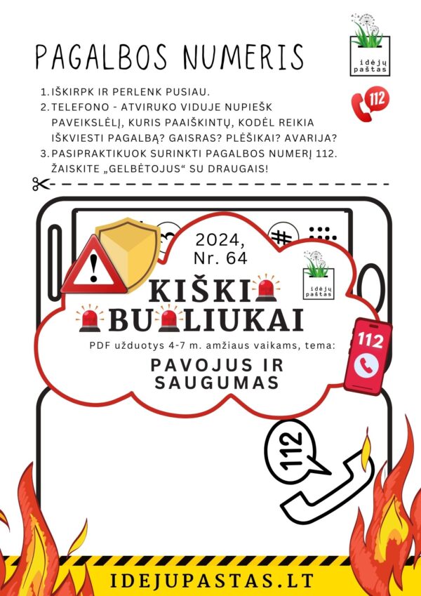 Kiškio obuoliukai pavojinga ar saugu? užduotys vaikams pdf spausdinti telefonas 112 Kiškio obuoliukai pavojinga ar saugu? užduotys vaikams pdf spausdinti telefonas 112