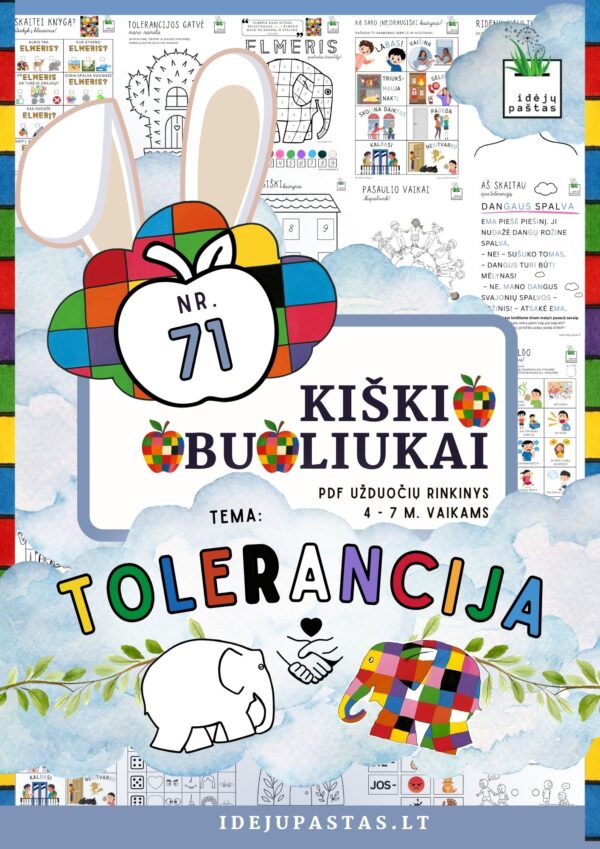 užduotys apie toleranciją tolerancijos diena. KIŠKIO OBUOLIUKAI idėjų paštas nr. 71 užduotys apie toleranciją tolerancijos diena. KIŠKIO OBUOLIUKAI idėjų paštas nr. 71
