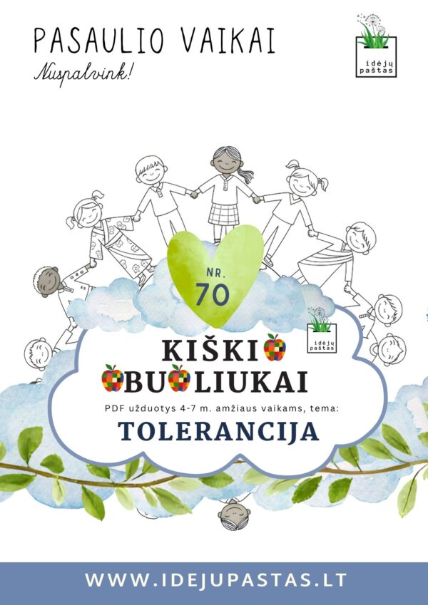 užduotys apie toleranciją tolerancijos diena. KIŠKIO OBUOLIUKAI pasaulio vaikai 2