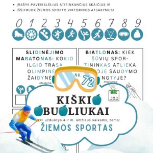 užduotys žiemos sportas vaikams įdomūs faktai apie sporta šifravimas pdf