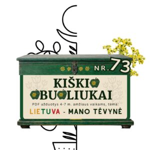 Kiškio obuoliukai Nr. 73 - LIETUVA - MANO TĖVYNĖ! UŽDUOTYS VAIKAMS APIE Lietuvą gyvybės medis