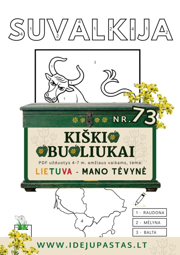 Kiškio obuoliukai Nr. 73 - LIETUVA - MANO TĖVYNĖ! UŽDUOTYS VAIKAMS APIE Lietuvą etnografiniai regionai dzūkija
